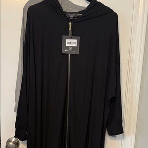 ALEZA Black Long Sleeve Dress
